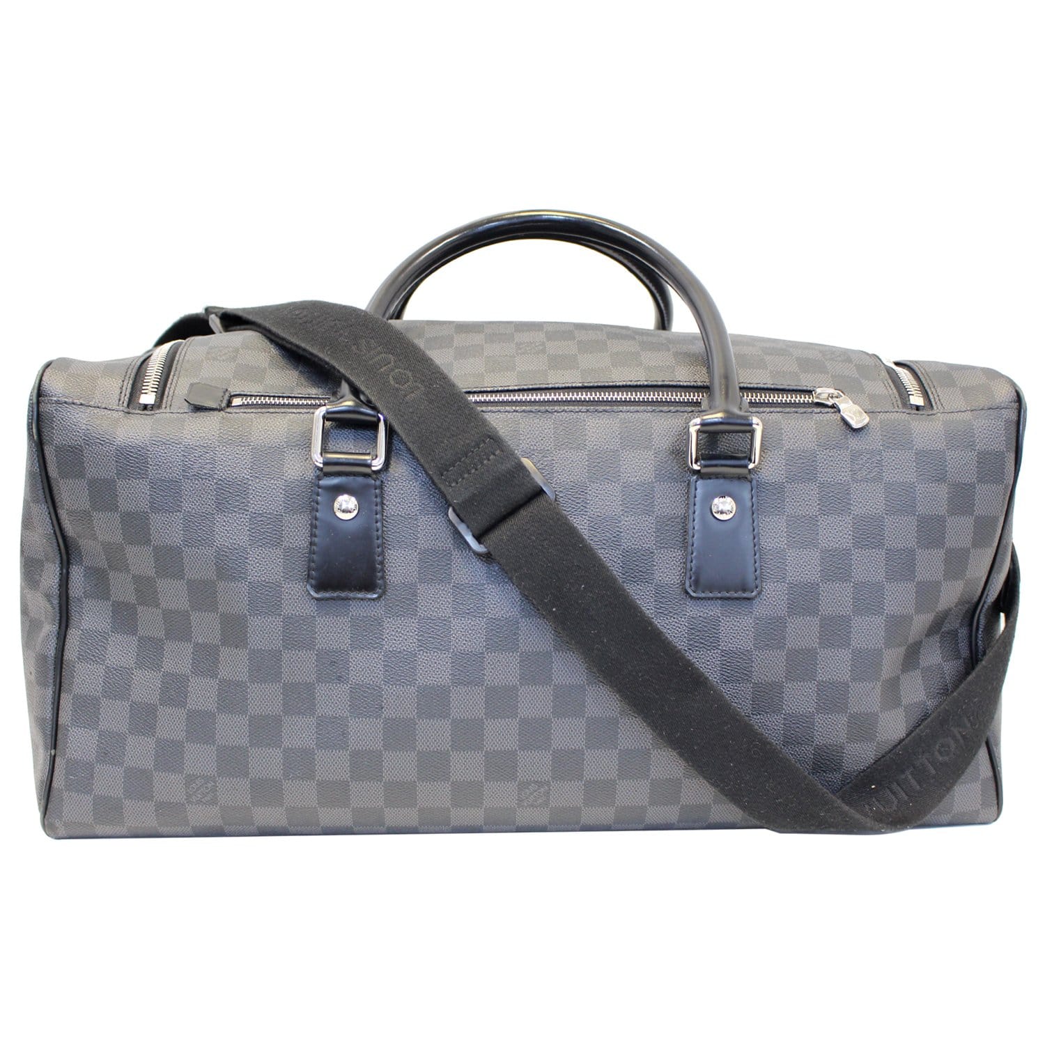 Louis Vuitton Black Damier Travel Bag