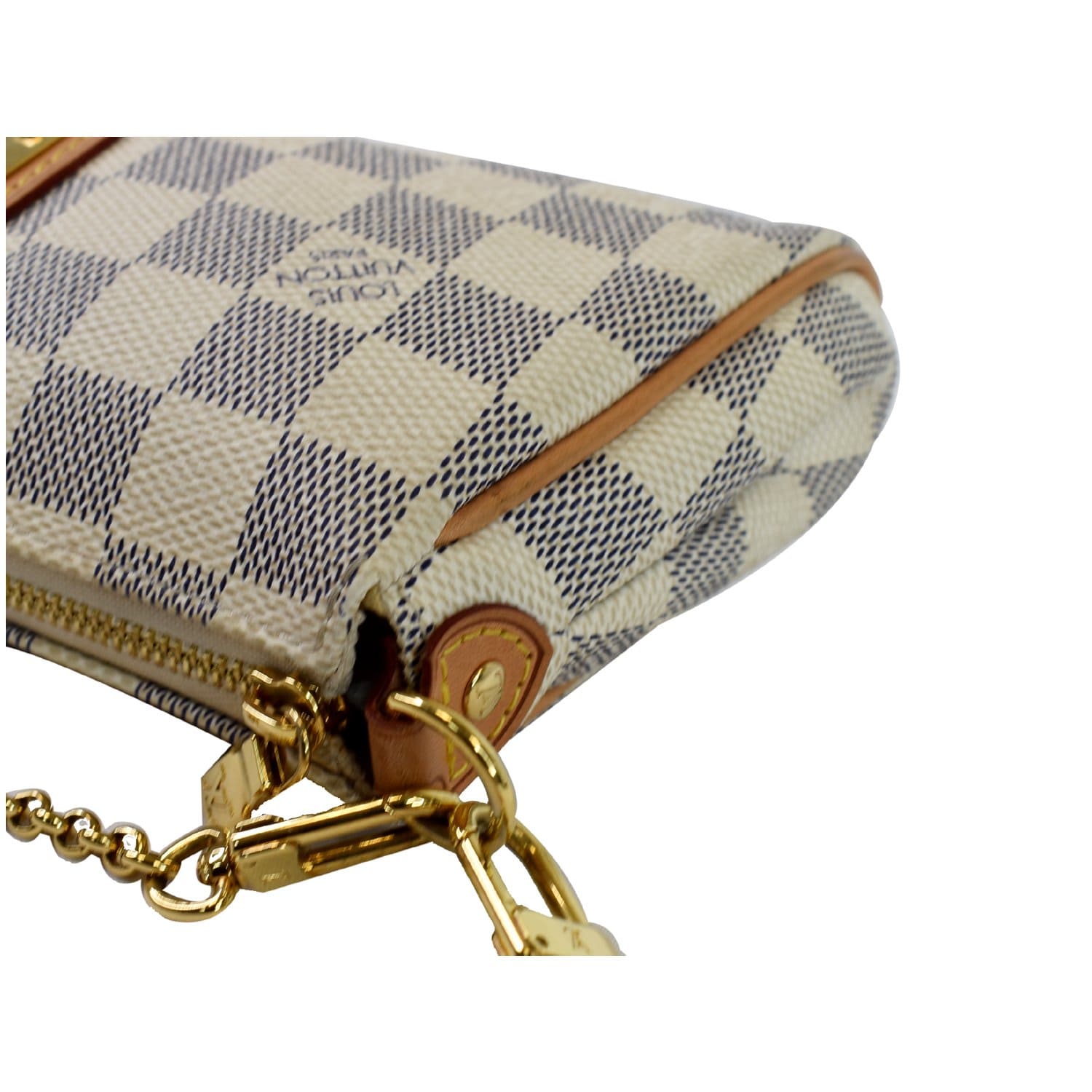 Louis Vuitton Damier Azur Pochette Sophie 2way Eva Crossbody Bag 1115lv23