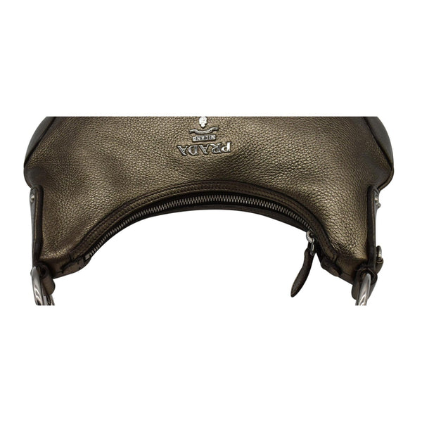 Prada Vitello Daino Leather Hobo Bag - preloved  luxury