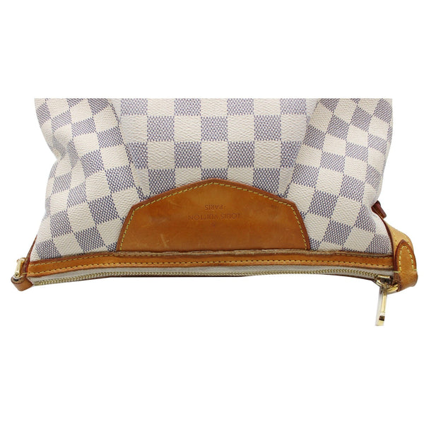 Used Louis Vuitton Damier Azur Siracusa PM Shoulder Bag