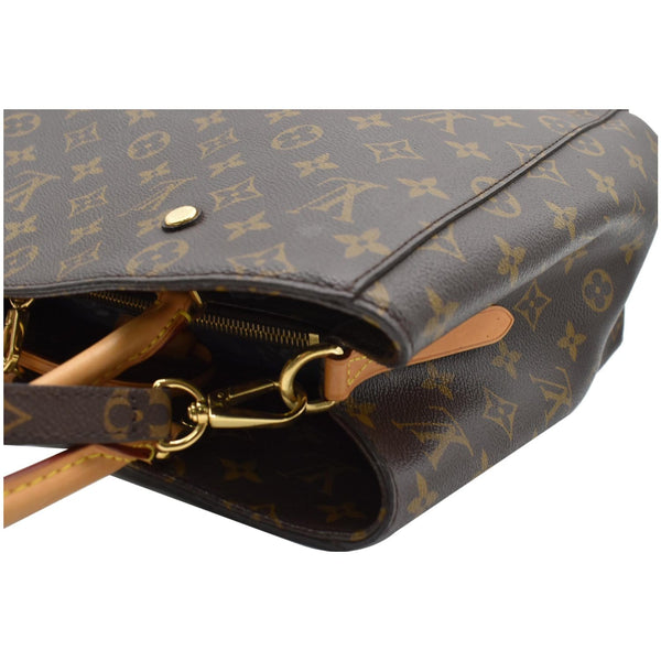 LOUIS VUITTON Montaigne GM Monogram Canvas Shoulder Bag Brown