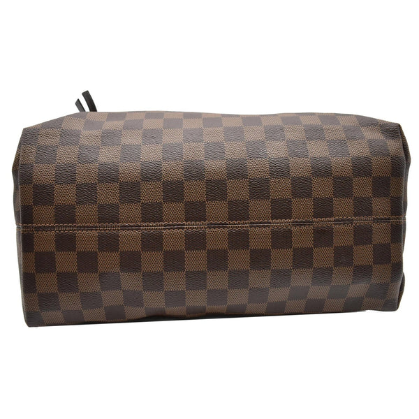 LOUIS VUITTON Iena MM Damier Ebene Shoulder Bag Brown