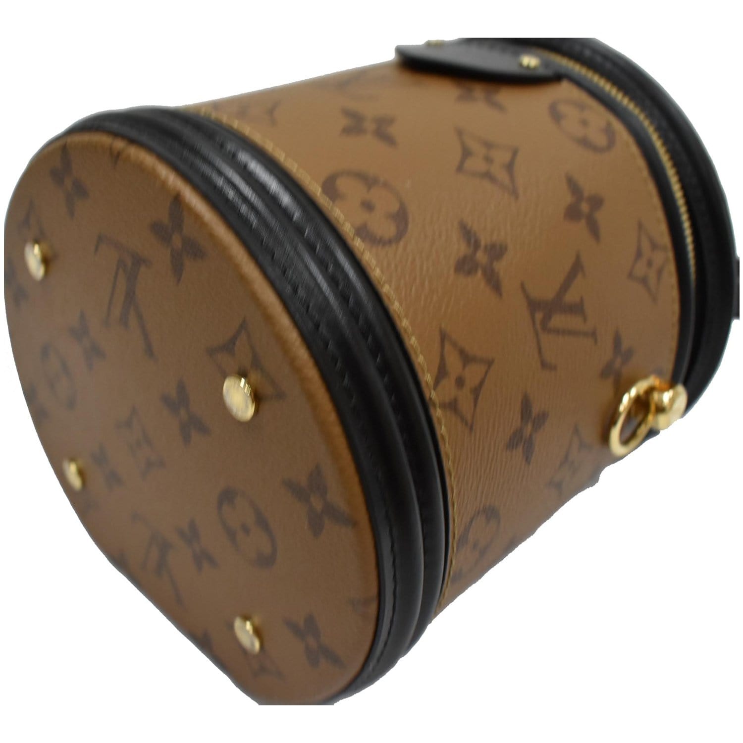Cannes cloth handbag Louis Vuitton Brown in Cloth - 31142299