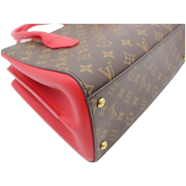 LOUIS VUITTON Florine Monogram Canvas Shoulder Bag Red