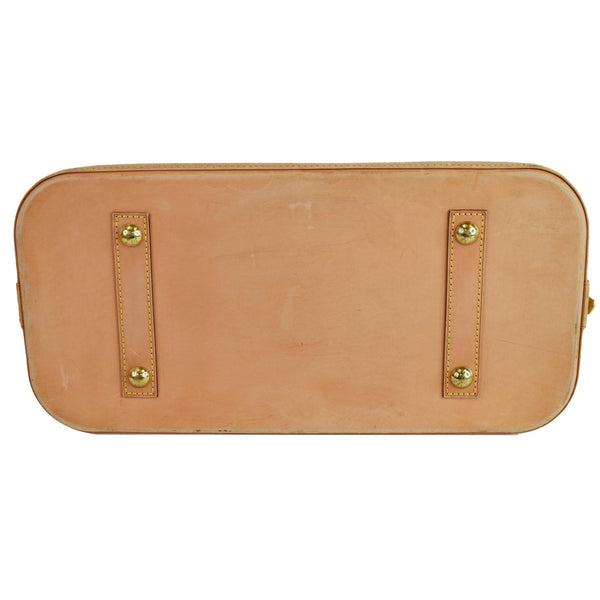 Louis Vuitton Alma Large Canvas bottom Satchel Bag