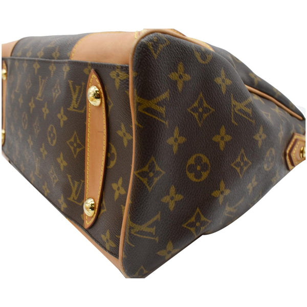 LOUIS VUITTON Retiro GM Monogram Canvas Shoulder Bag Brown