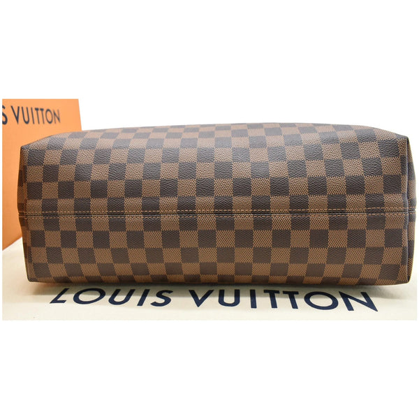 LOUIS VUITTON Graceful MM Damier Ebene Shoulder Bag Brown