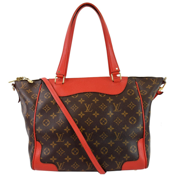 LOUIS VUITTON Estrela NM Monogram Canvas 2Way Shoulder Bag Coquelicot
