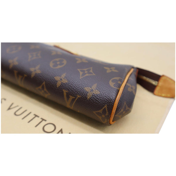 LOUIS VUITTON Eva Monogram Canvas Pochette Crossbody Bag Brown