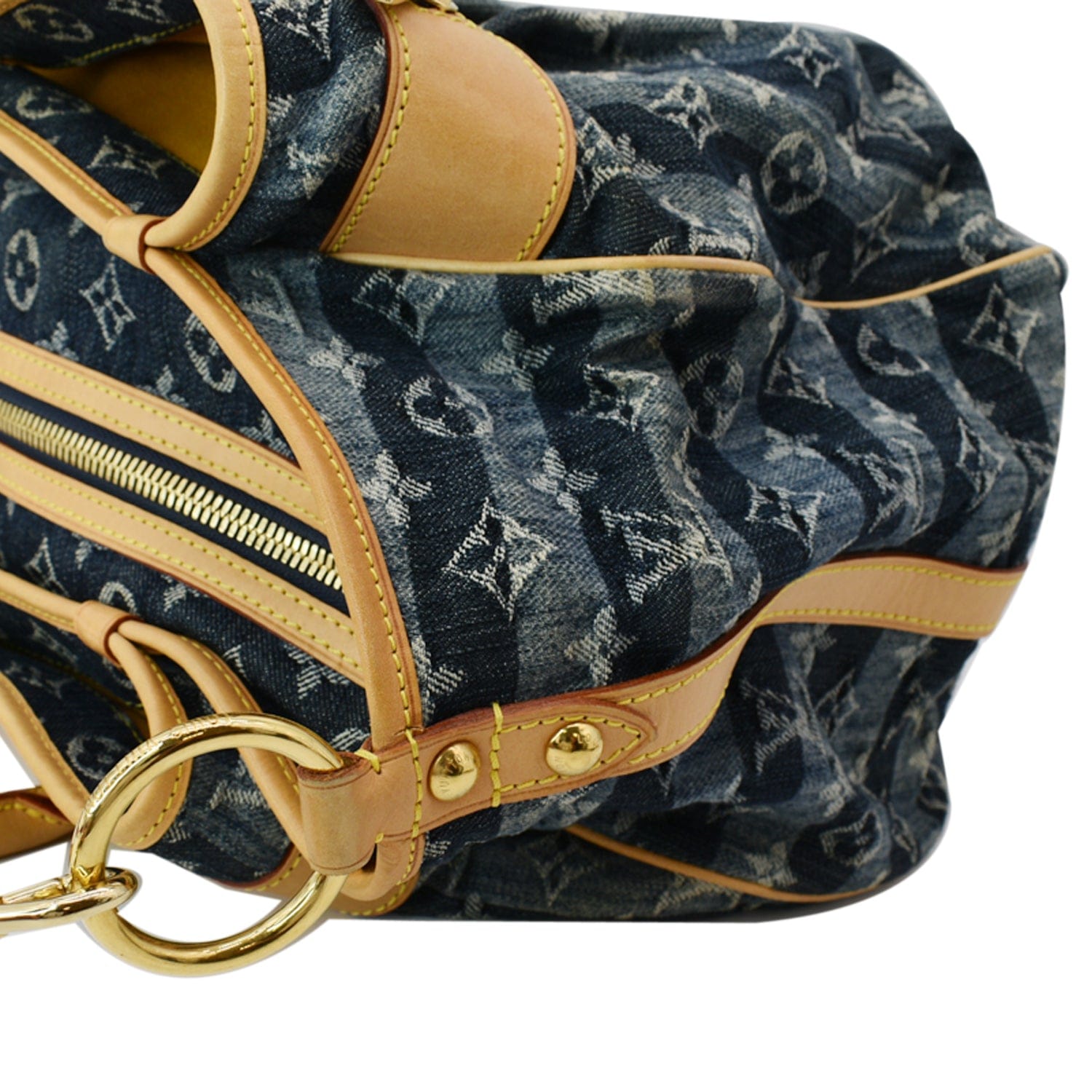Louis Vuitton Monogram Denim Sunrise Bag - Blue Shoulder Bags