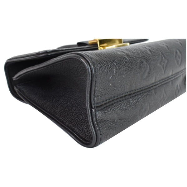 LOUIS VUITTON Saint Sulpice PM Empreinte Leather Crossbody Bag Noir