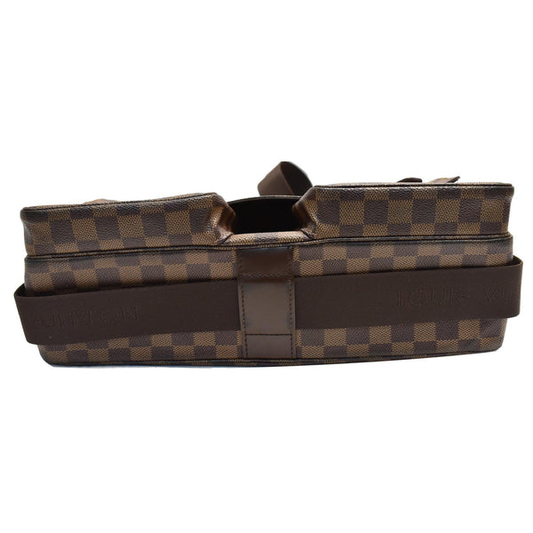 LOUIS VUITTON Broadway Damier Ebene Messenger Bag Brown