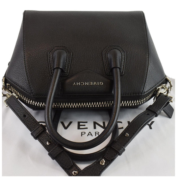 Givenchy Antigona Mini Grained Leather Zipper Bag