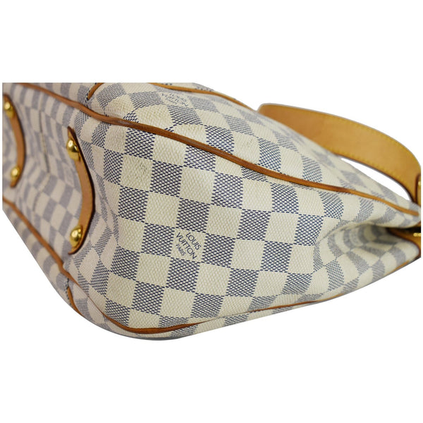 Louis Vuitton Galliera PM Damier Azur Shoulder Bag - corner focused