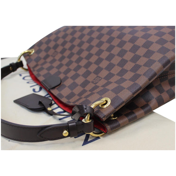 Louis Vuitton Graceful PM Damier Ebene Shoulder Bag - used 