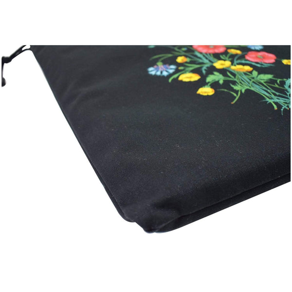 Gucci Marmont Chateau Canvas Drawstring handbag Black