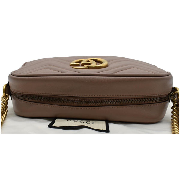 Gucci GG Marmont Small Matelasse Leather Crossbody Bag