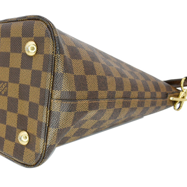 LOUIS VUITTON Belmont Damier Ebene Shoulder Bag Brown