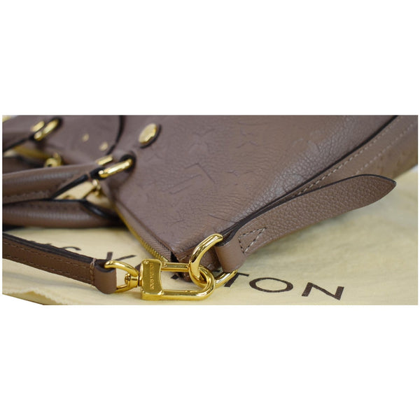 LOUIS VUITTON Mazarine PM Monogram Empreinte Shoulder Bag Taupe