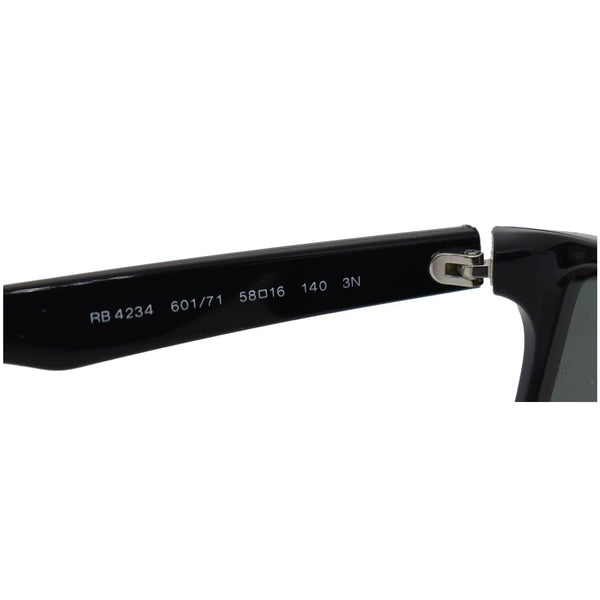 Ray-Ban Gloss Black Nylon Sunglasses model RB4234 601/71 58