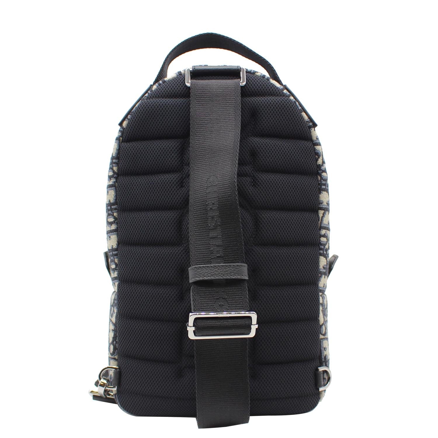 dior mini backpack price CHRISTIAN DIOR Minin Rider Oblique Jacquard Backpack Beige