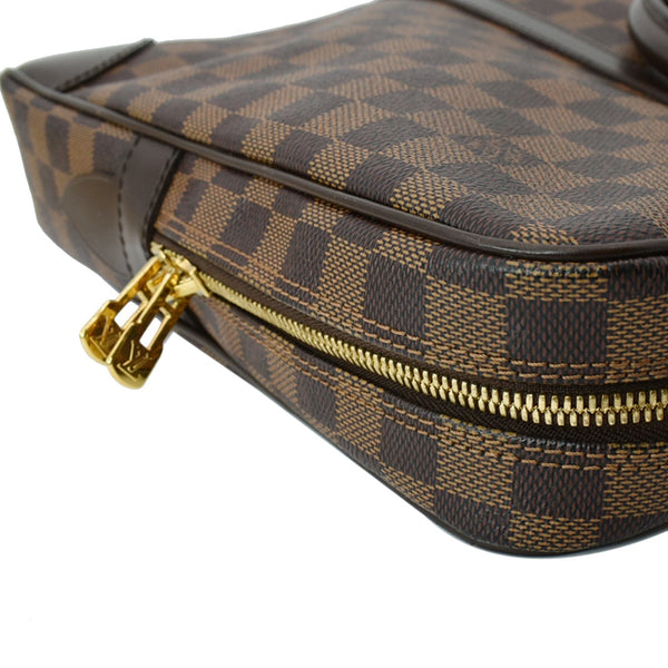 Louis Vuitton Porte Documents Voyage Briefcase Bag Brown