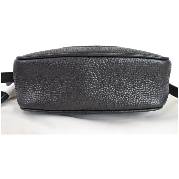 GUCCI Soho Disco Small Leather Crossbody Bag Black 347994