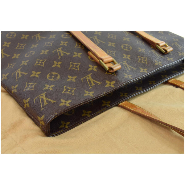 LOUIS VUITTON Luco Monogram Canvas Tote Bag Brown