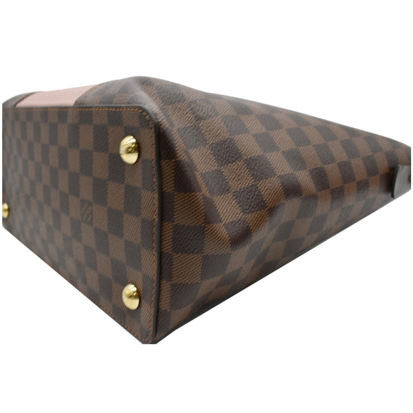 LOUIS VUITTON Jersey Damier Ebene Shoulder Bag Magnolia