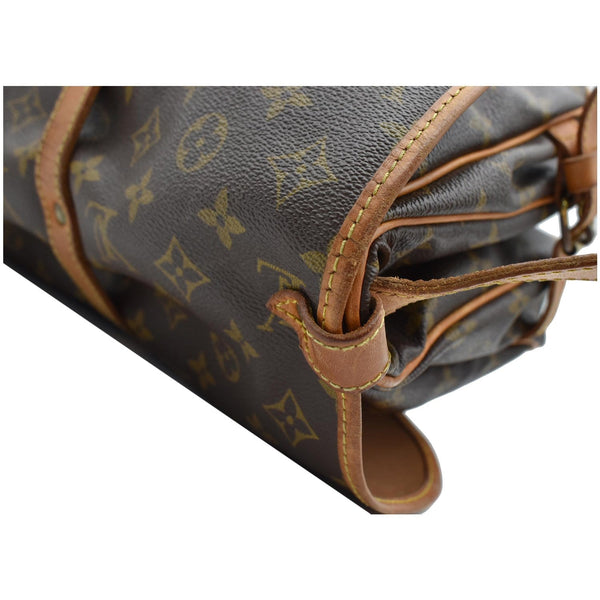 LOUIS VUITTON Saumur 30 Monogram Canvas Shoulder Bag Brown