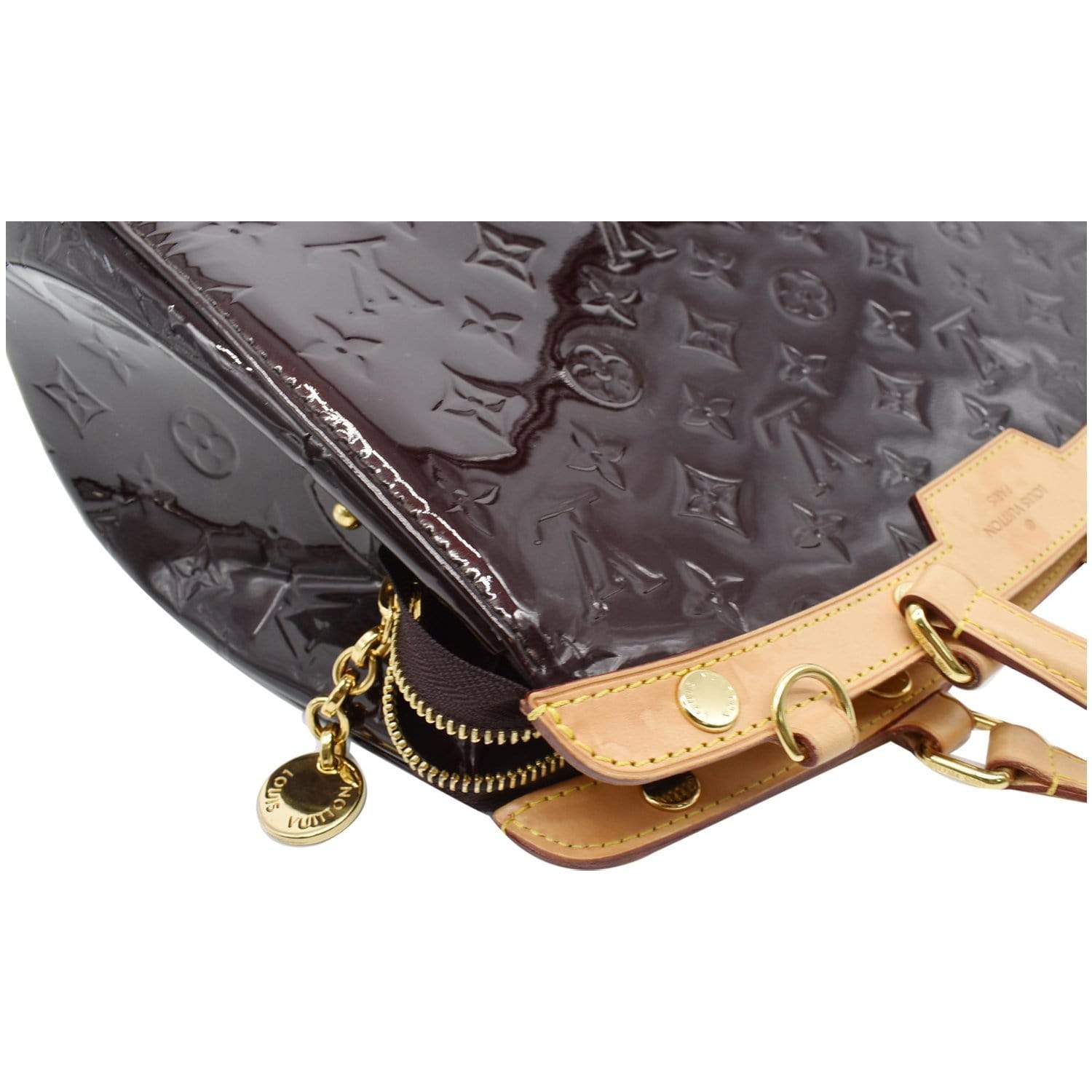 Louis Vuitton Vernis Amarante Monogram Brea Tote Bag