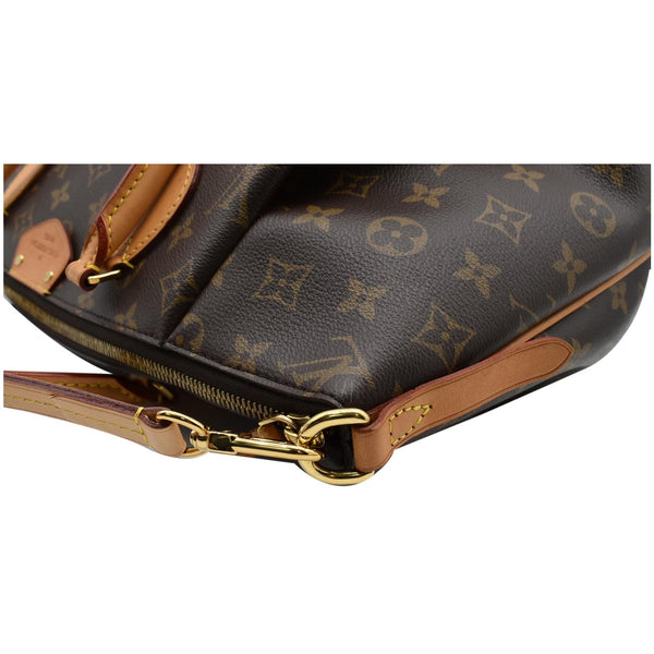 LOUIS VUITTON Turenne GM Monogram Canvas 2 Way Shoulder Bag Brown