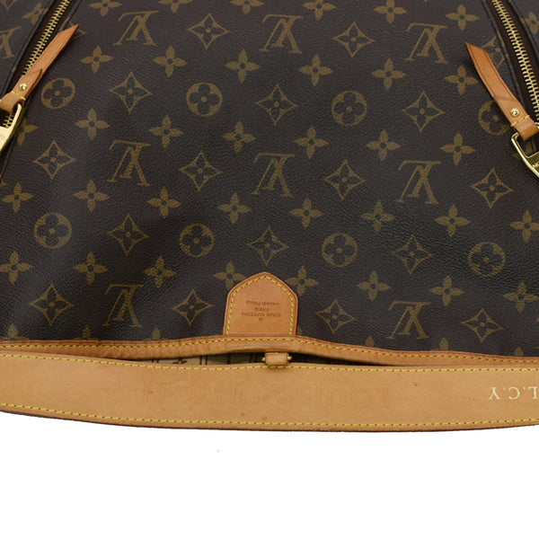 LOUIS VUITTON Delightful GM Monogram Canvas Hobo Bag Brown