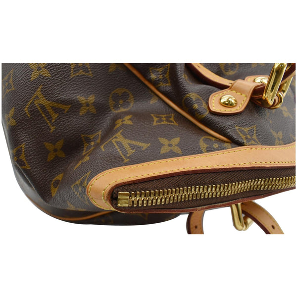LOUIS VUITTON Tivoli GM Monogram Canvas Shoulder Bag Brown