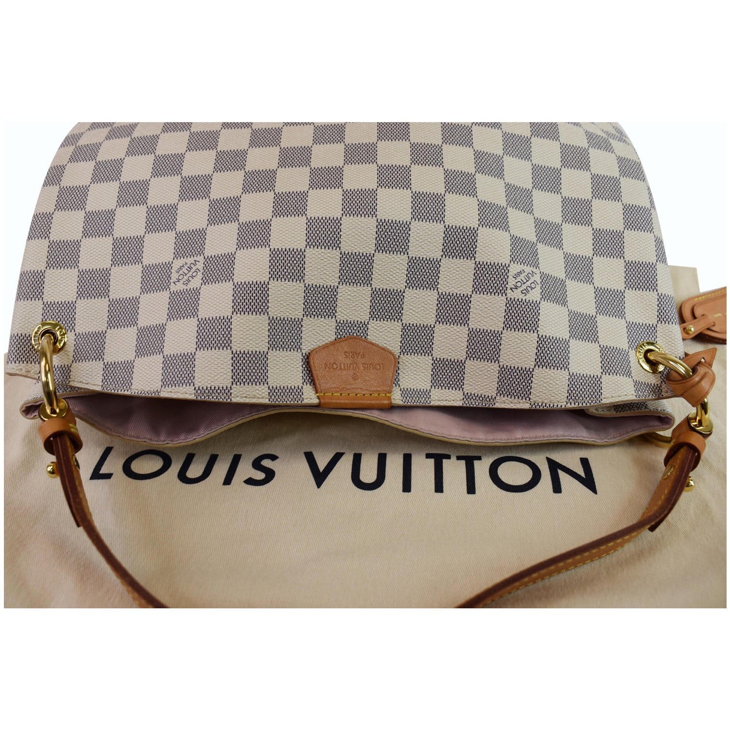 Louis Vuitton Graceful PM Damier Azur - LVLENKA Luxury Consignment