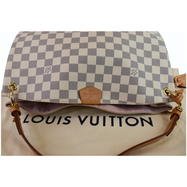 Louis Vuitton Graceful PM Shoulder Bag top upside view