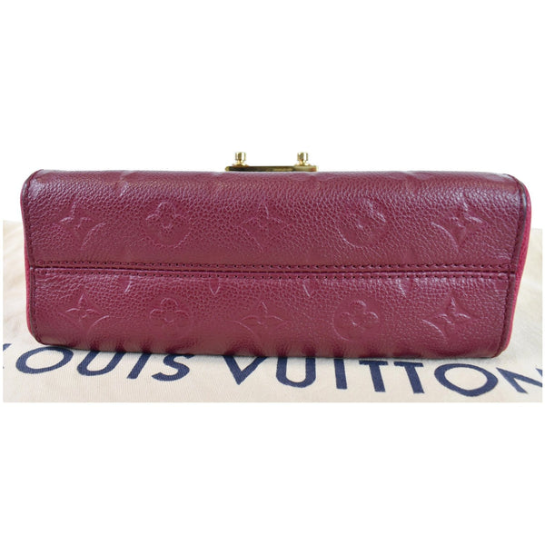 Louis Vuitton Saint Sulpice PM handbag maroon bottom preview