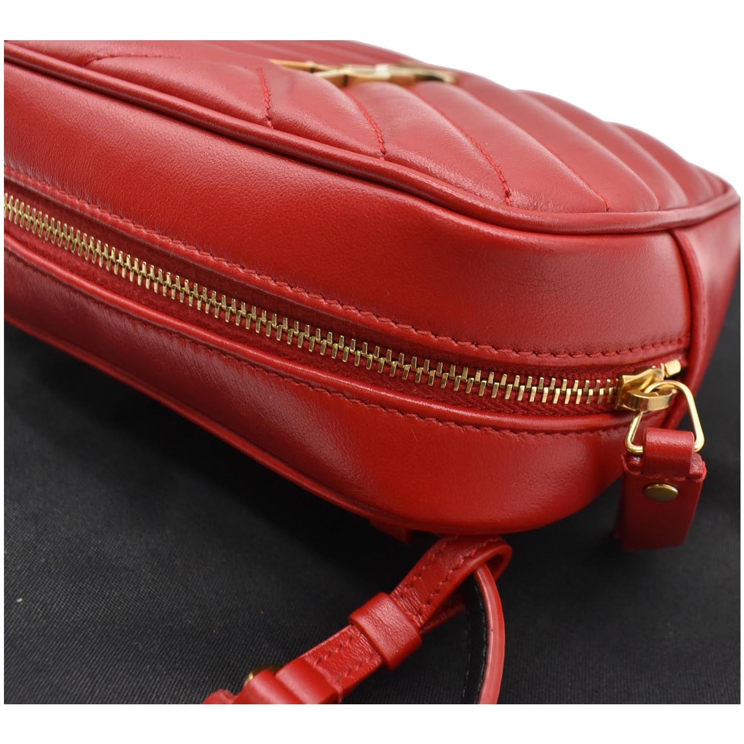 Sac à dépèches leather bag Hermès Red in Leather - 35758458