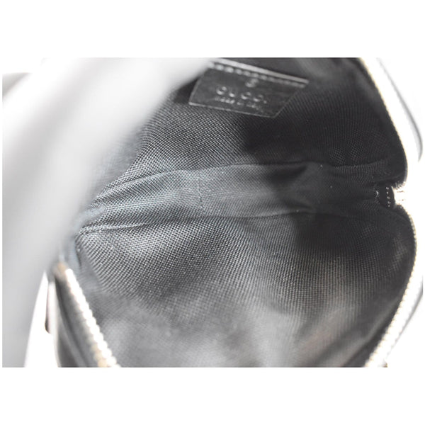 Gucci Morpheus Leather Belt Bag Black serial codee