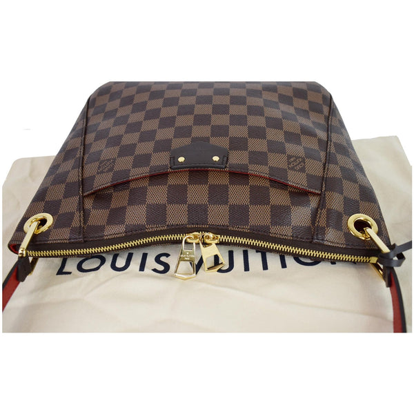 Louis Vuitton South Bank Besace Damier Ebene Bag - top above preview