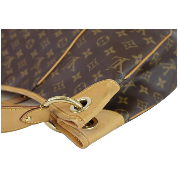 Louis Vuitton Galliera GM Monogram Canvas Tote Handbag closed view