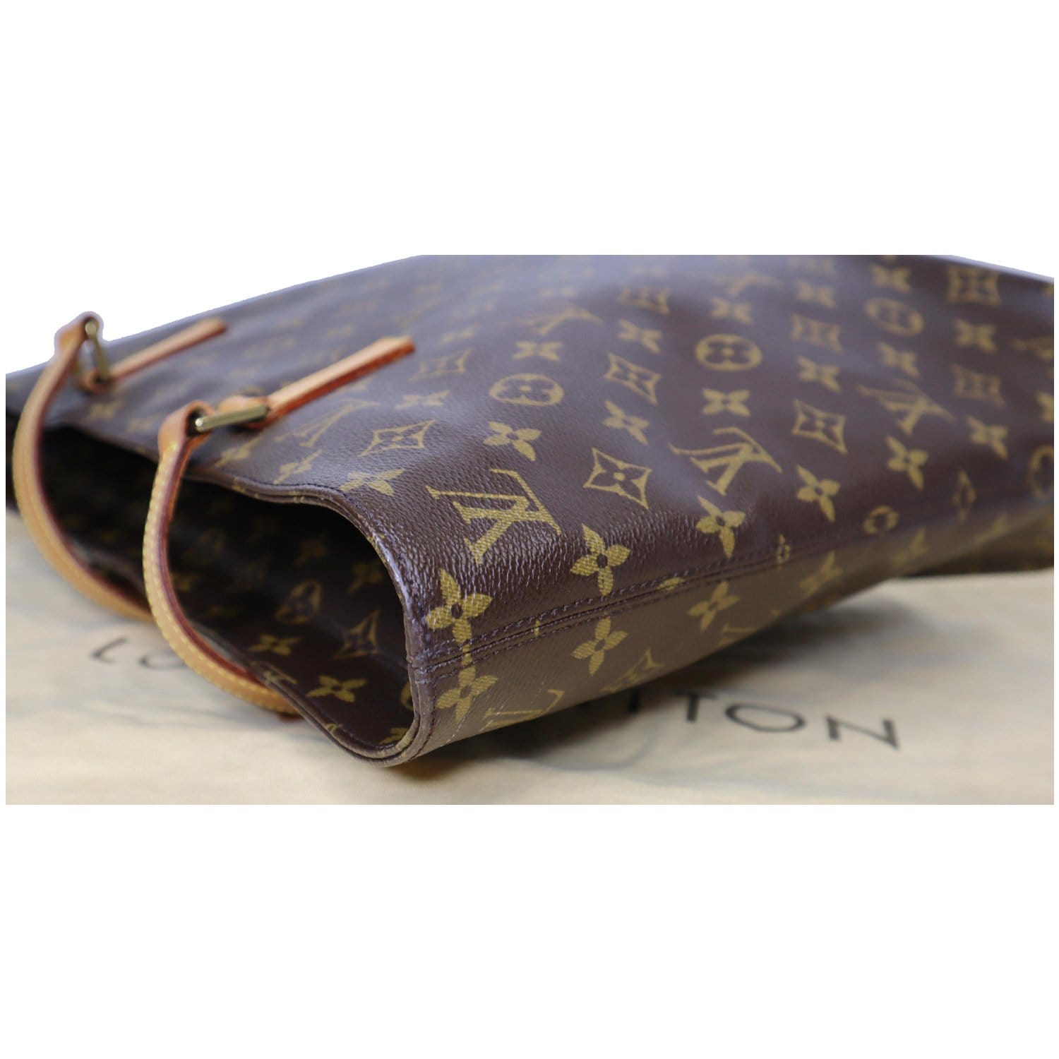 Cra-wallonieShops, Louis Vuitton Monogram Luco Tote Bag Hand Bag Brown  M51155