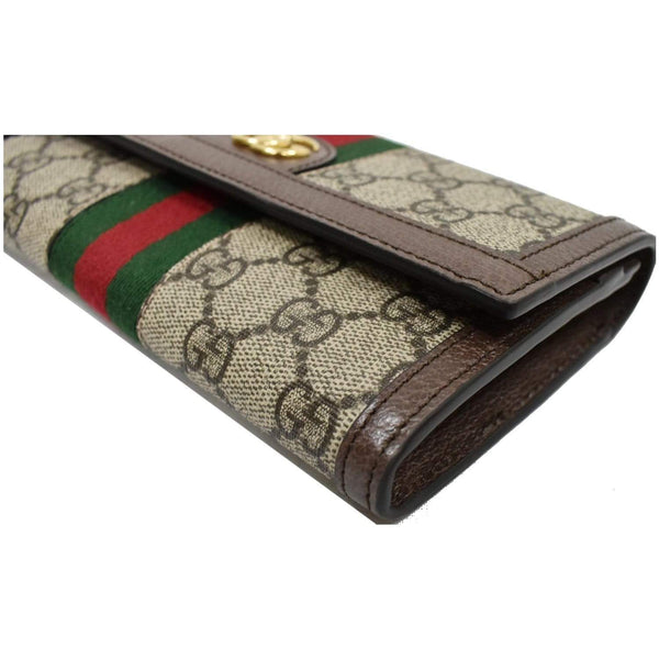 Gucci Ophidia GG Continental Wallet - supreme canvas made