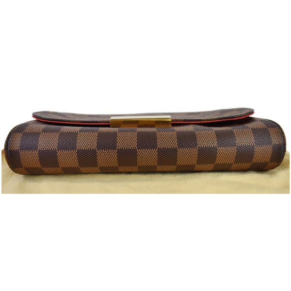 LOUIS VUITTON Favorite MM Damier Ebene Crossbody Bag Brown