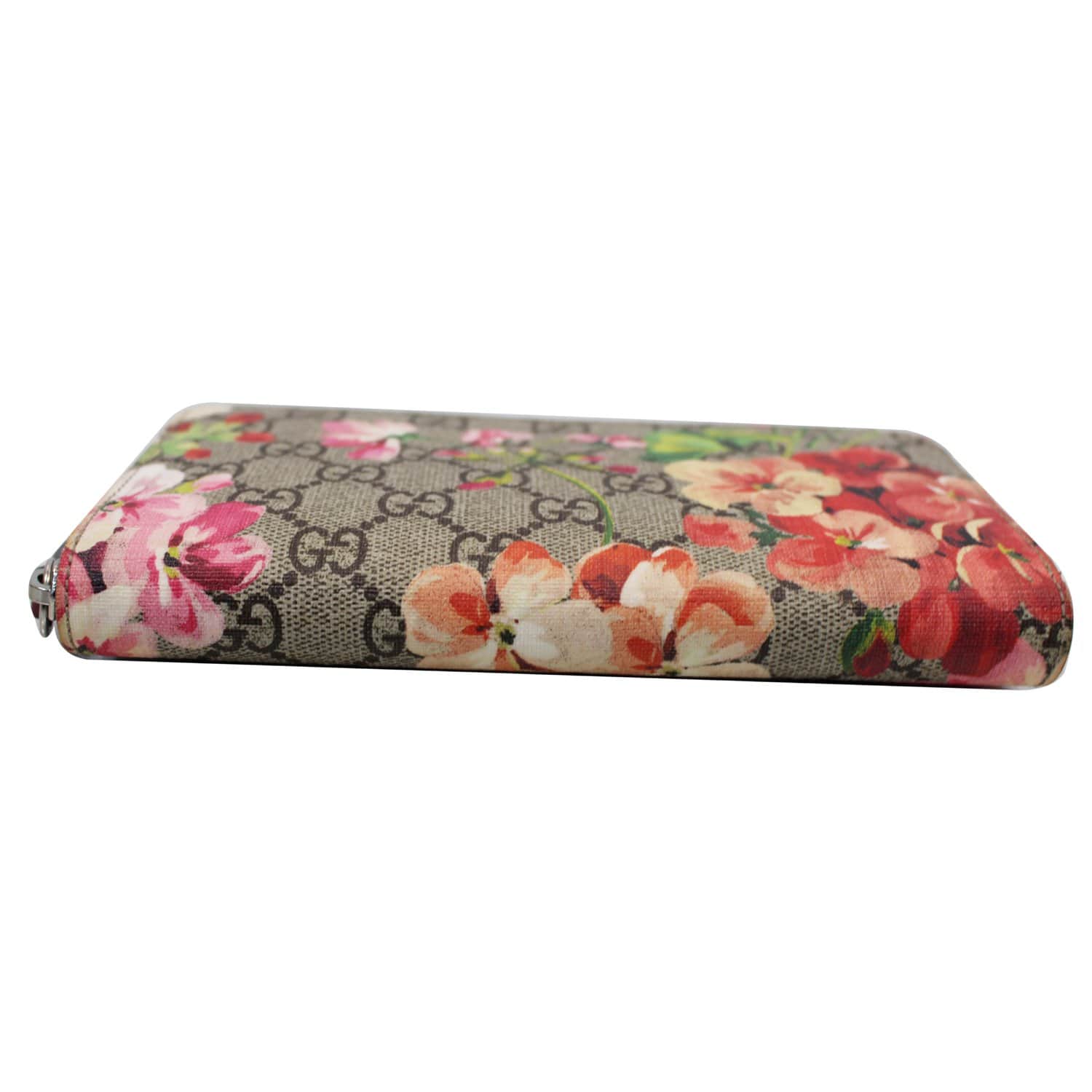410807 GG Blooms Large Zip Pouch