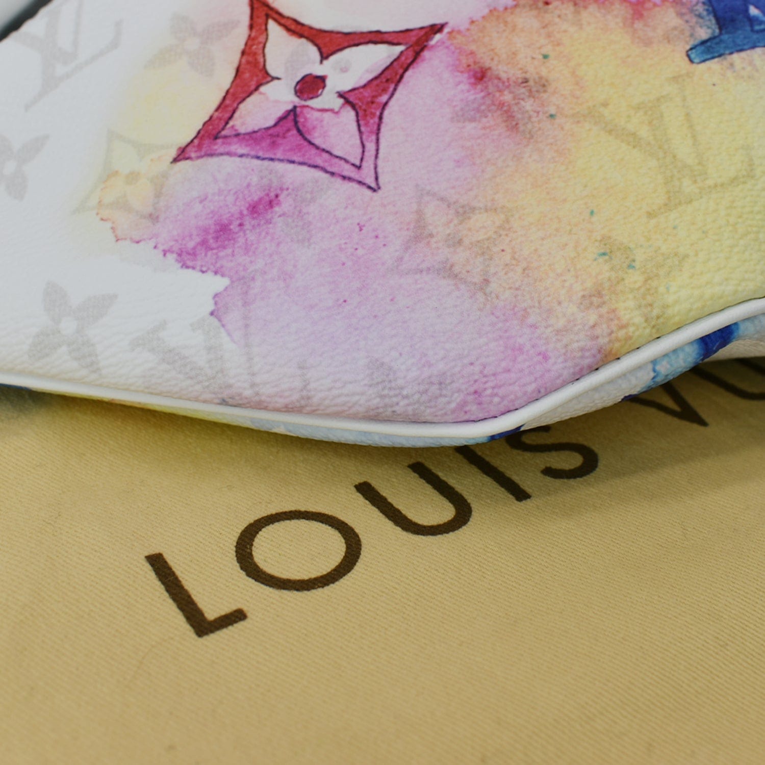 Louis Vuitton Pochette Voyage Monogram Watercolor Multicolor