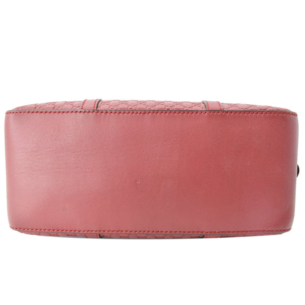 Gucci Microguccissima Small Leather Crossbody Bag Navy Red