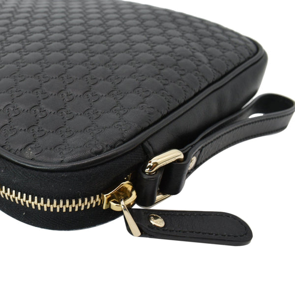 Gucci Microguccissima Leather Clutch Bag Black | DDH