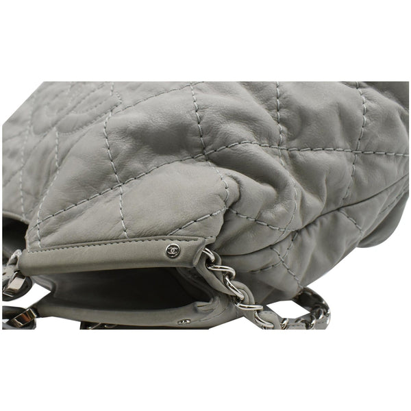 Gucci Wild Stitch CC Lambskin Leather Satchel Bag