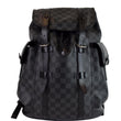 LOUIS VUITTON Christopher PM Damier Graphite Backpack Bag Black